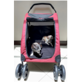 Coche Pet Carts Rojo 110 Lb