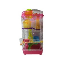 Jaula Hamster H3030 Pink...