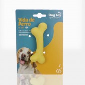 Vida de Perro - Juguete para Perros de Caucho Natural 10.5*4 cm, para Razas  Minis y Pequeñas Color Morado