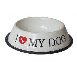 Plato Para Perro I Love My Dog