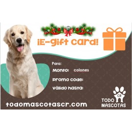 Gift Card Todo Mascotas