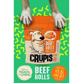 CRUPIS- BEEF ROLLS 170gr