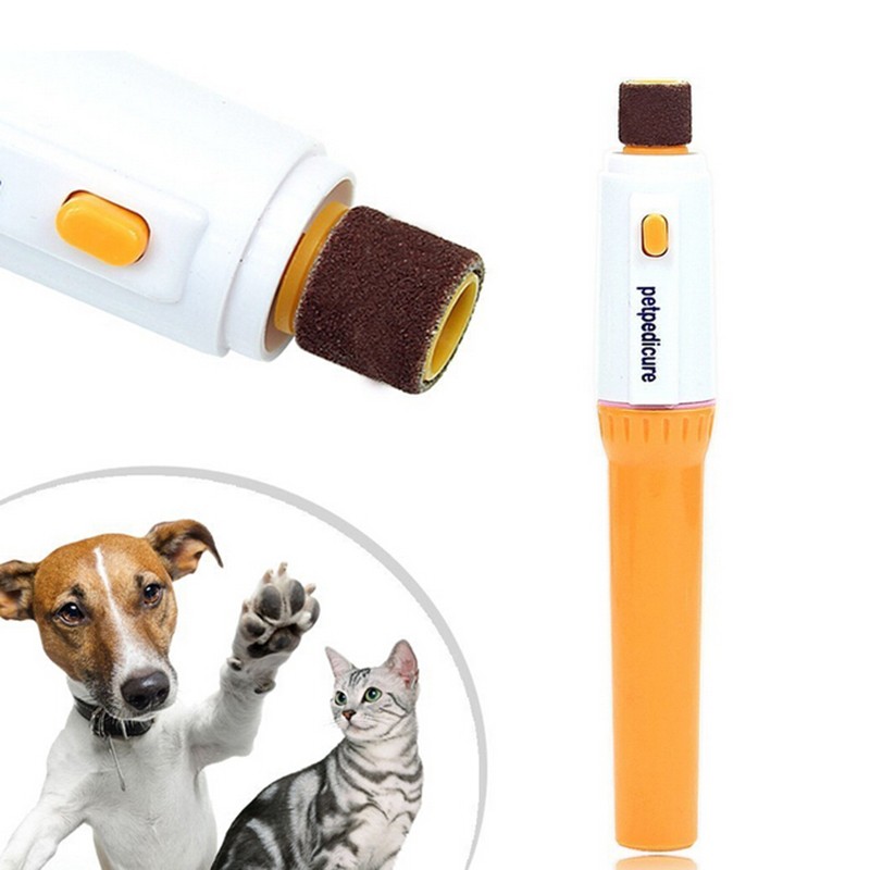 Lima de uñas para mascotas de baterías