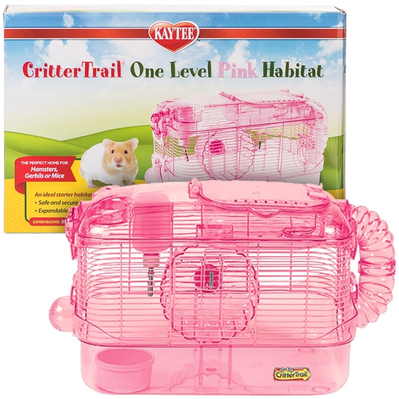 JAULA KAYTEE ONE LEVEL PINK HABITAT