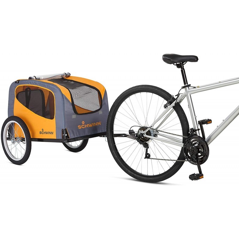Remolque para transportar mascotas en bicicleta 100lb