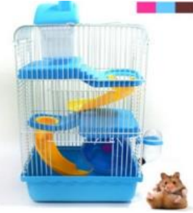 GRAN CASTILLO HAMSTER 3 NIVELES
