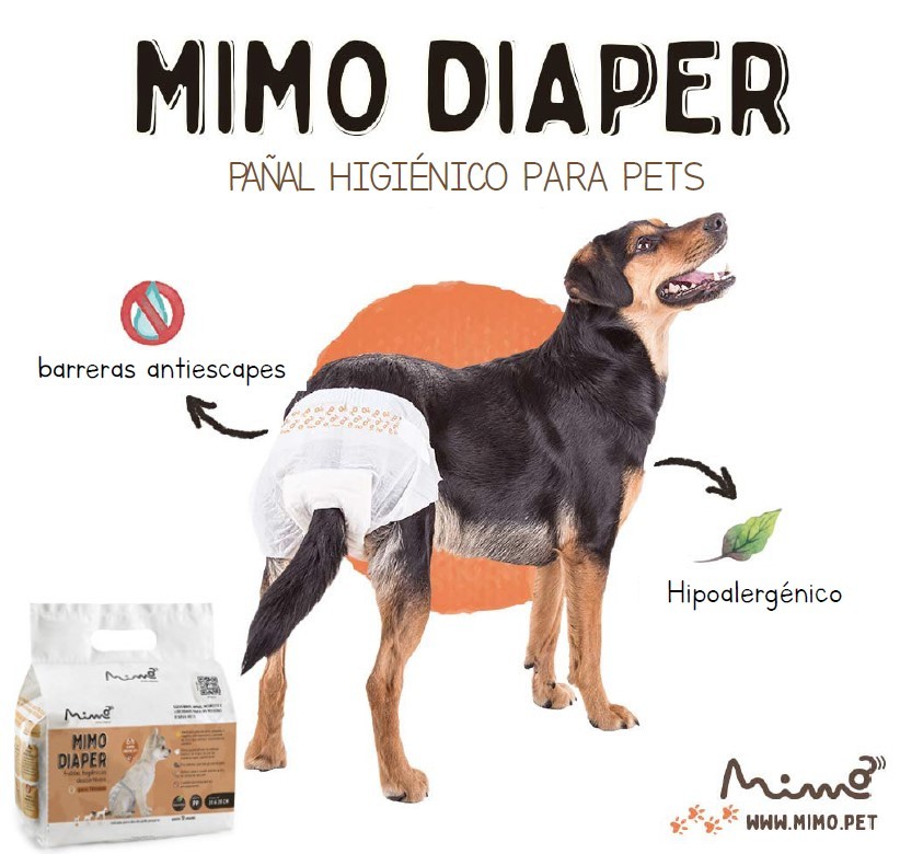 Para Hembra Pañales Hipoalergénicos - Mimo