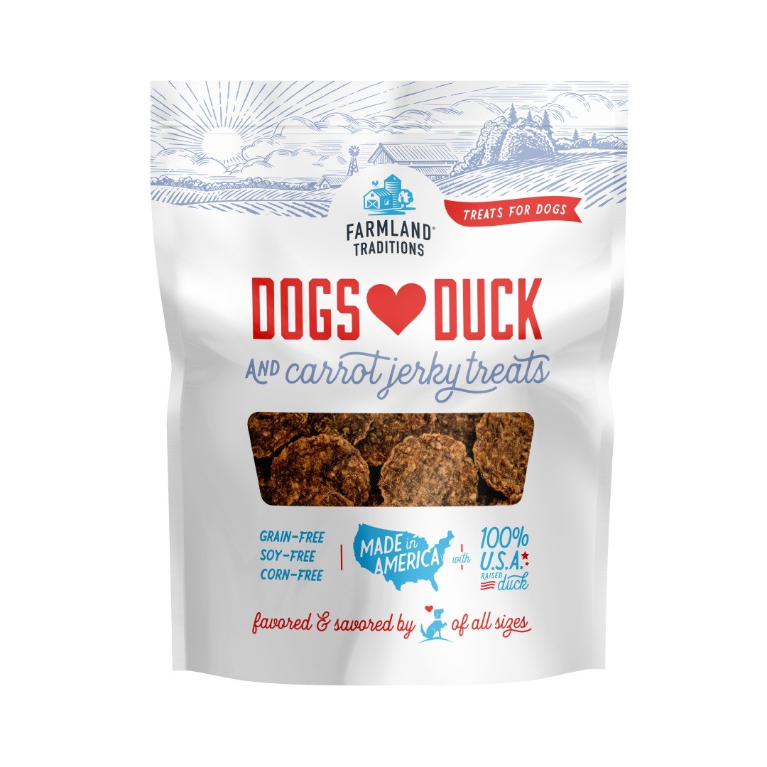 Dogs Love - Duck & Carrots Jerky Treats 141g