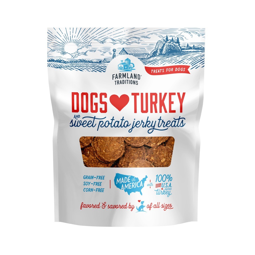 Dogs Love - Turkey & Potato Jerky Treats 170g