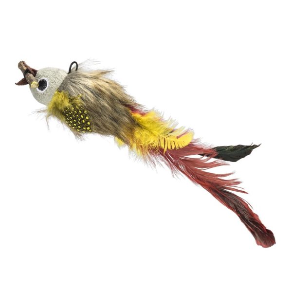 Juguete MIMO para gatos Pez Pluma con Silvervine