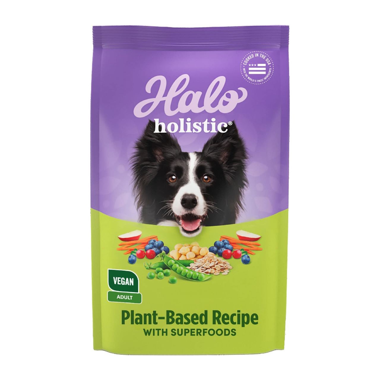 Halo Adult Dog - Holistic Vegan Plant (Frutas y Vegetales)