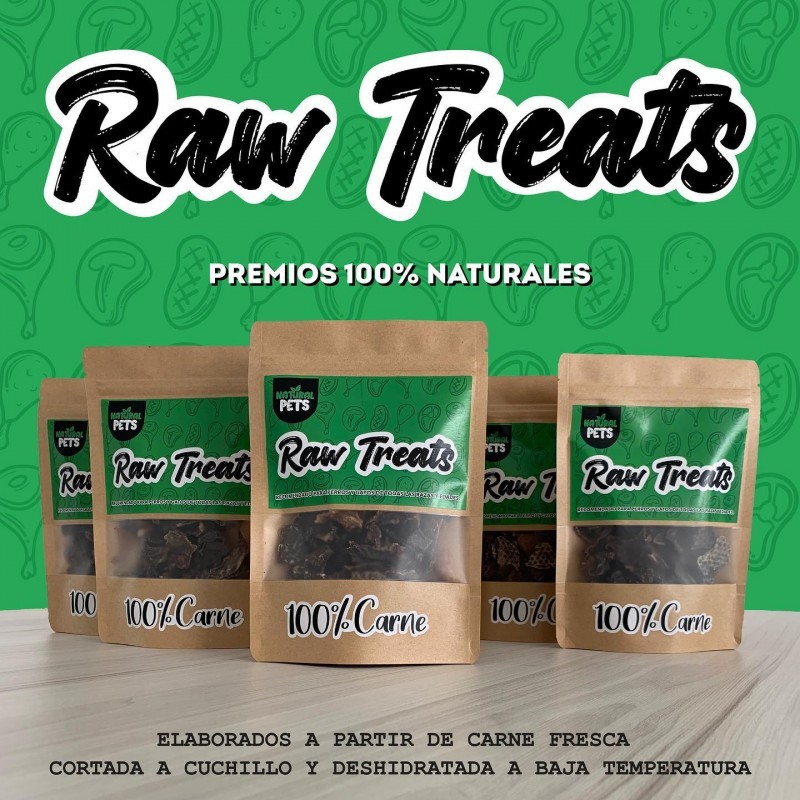 Natural Pets Treats Deshidratados piel de conejo 80 gr