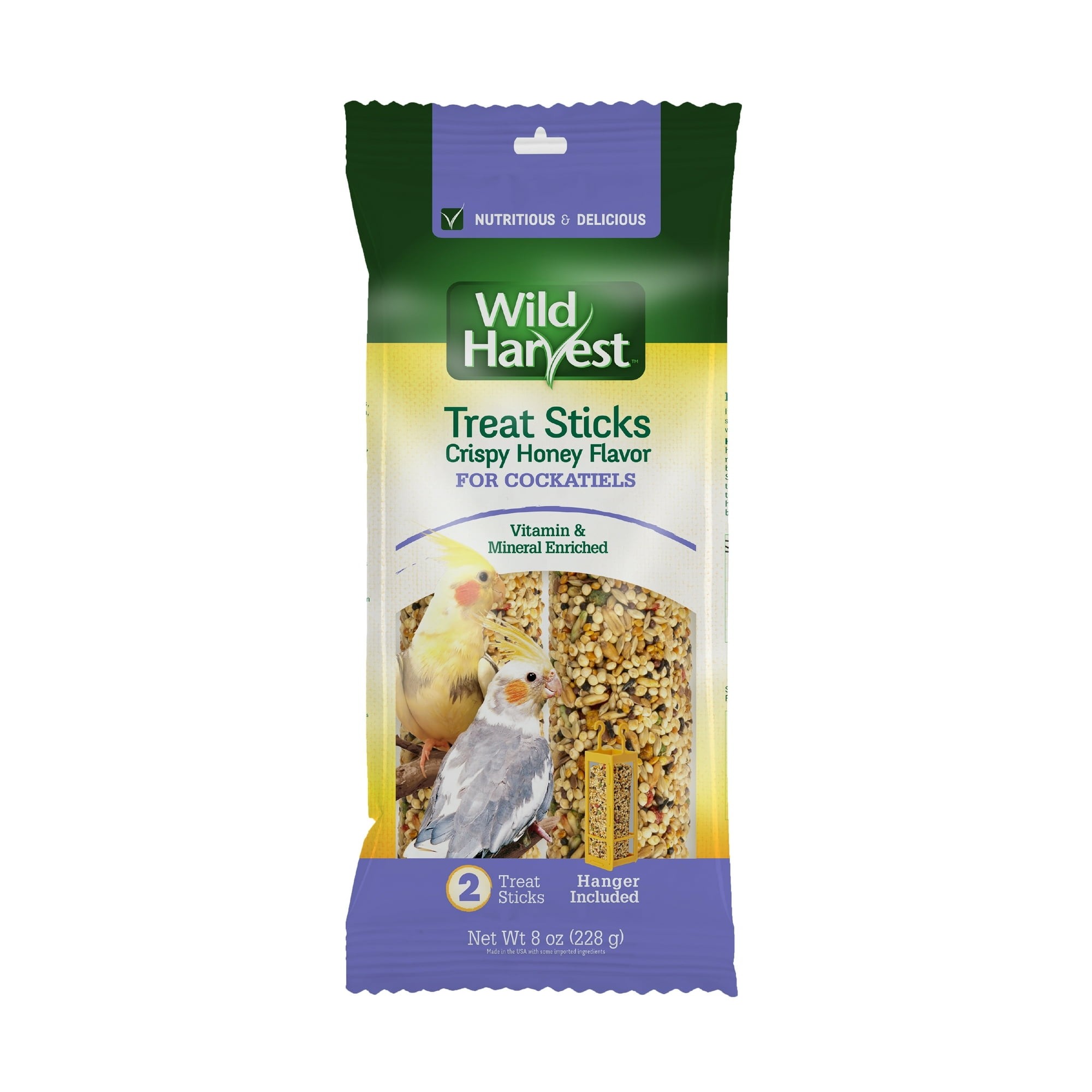 Wild Harvest treats de miel para cocatil 8oz