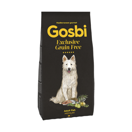 Gosbi Exclusive Grain Free Adult Fish Medium 3kg