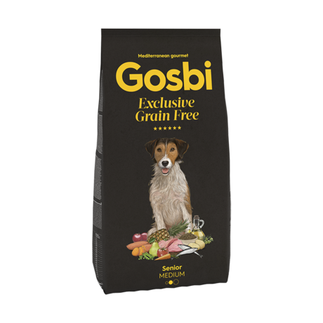 Gosbi Exclusive Grain Free Senior Medium 12kg