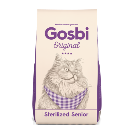 Gosbi Original Cat Sterilized Senior 3kg