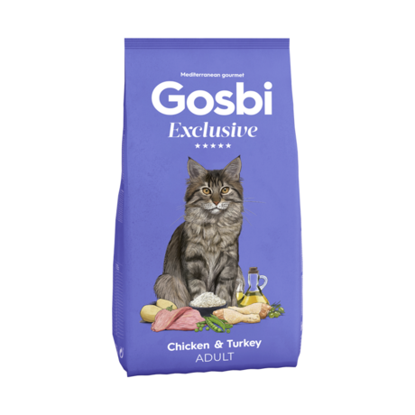 Gosbi Exclusive Cat Chicken & Turkey Adult 1.5kg