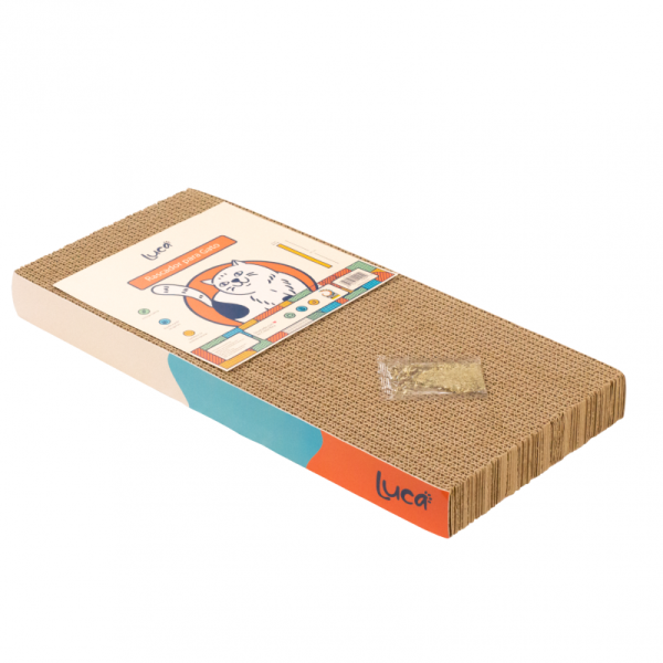 Rascador con Catnip - Forma Rectangular - Luca