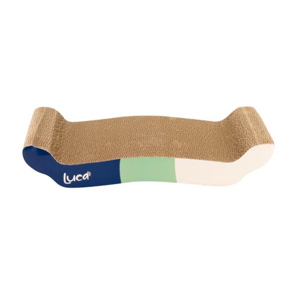 Rascador con Catnip - Forma W - Luca