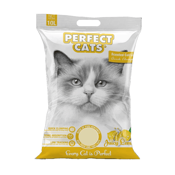 Arena Para Gatos Perfect Cats Limon