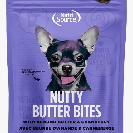 Nutrisource NUTTY BUTTER BITES