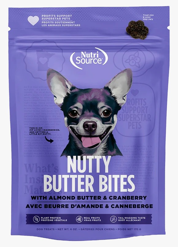 Nutrisource NUTTY BUTTER BITES